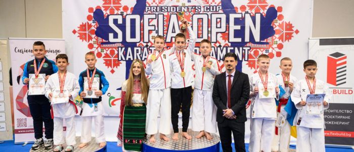 Резултати от Sofia Open Karate Tournament 2024